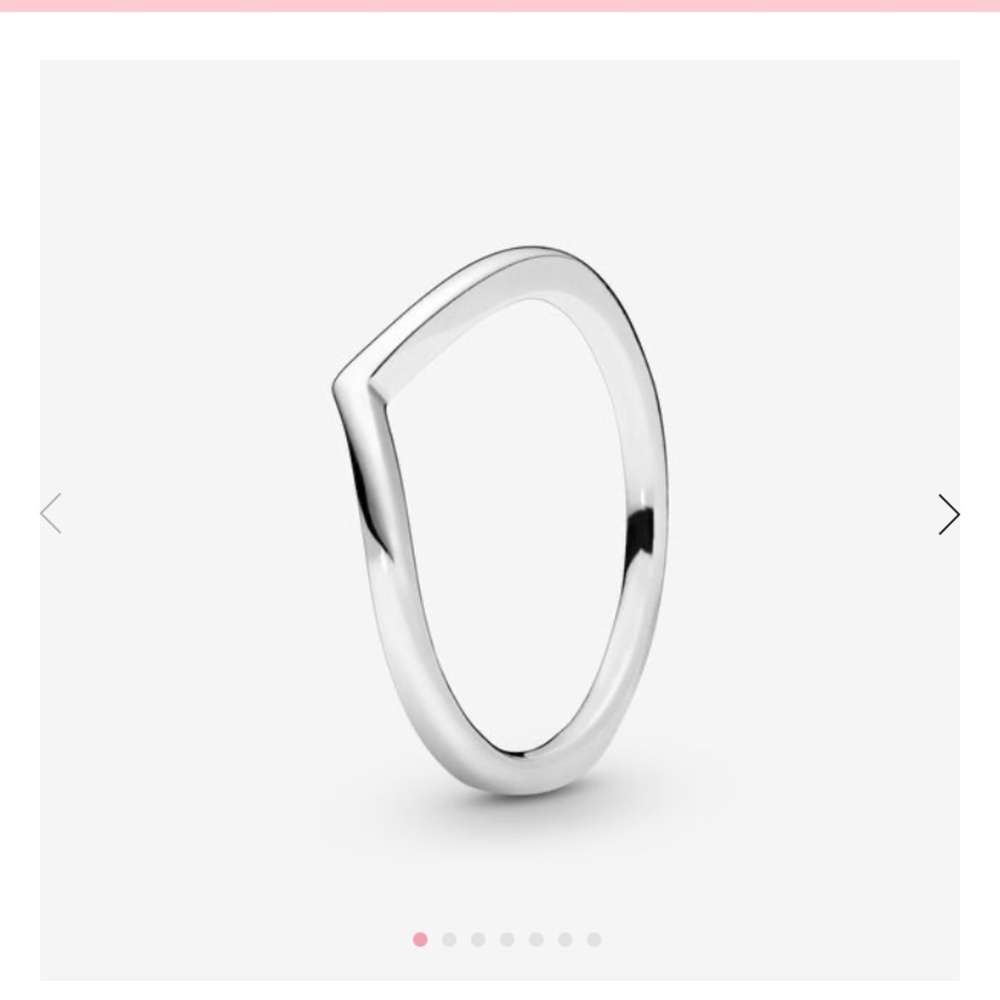 Pandora Wishbone Ring. Size 8 (I believe).